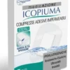 Garza compressa icopiuma medicata postoperatoria 5x7,5 cm 5pezzi