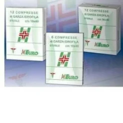 Garza compressa sterile curamed 10x10cm 100 pezzi