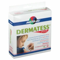 Garza dermatess plus 10x10 12 pezzi