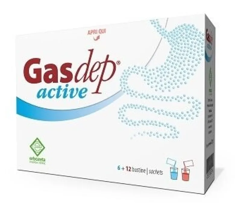 Gasdep active 6+12 bustine