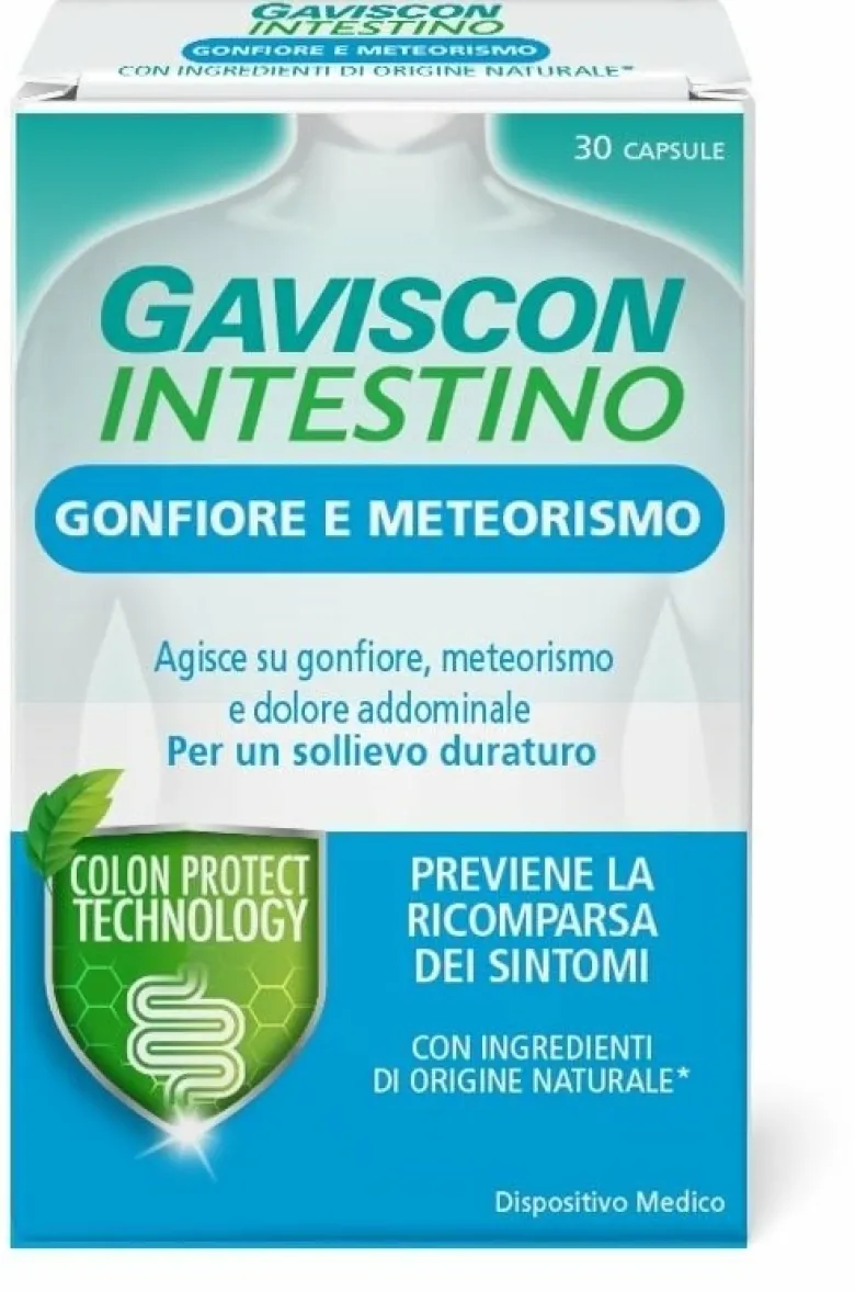 Gaviscon intestino gonfiore e meteorismo 30 capsule