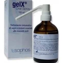 Gel spray orale per trattamento sintomatico segni e sintomiassociati alle mucositi orali