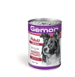 Gemon Bocconi Manzo Fegato Umido Cani Adulti 415g Media