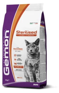 Gemon Cat Adult Sterilised Tacchino