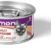 Gemon Mousse Adult con Salmone e Pollo 85 g