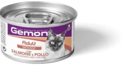 Gemon Mousse Adult con Salmone e Pollo 85 g