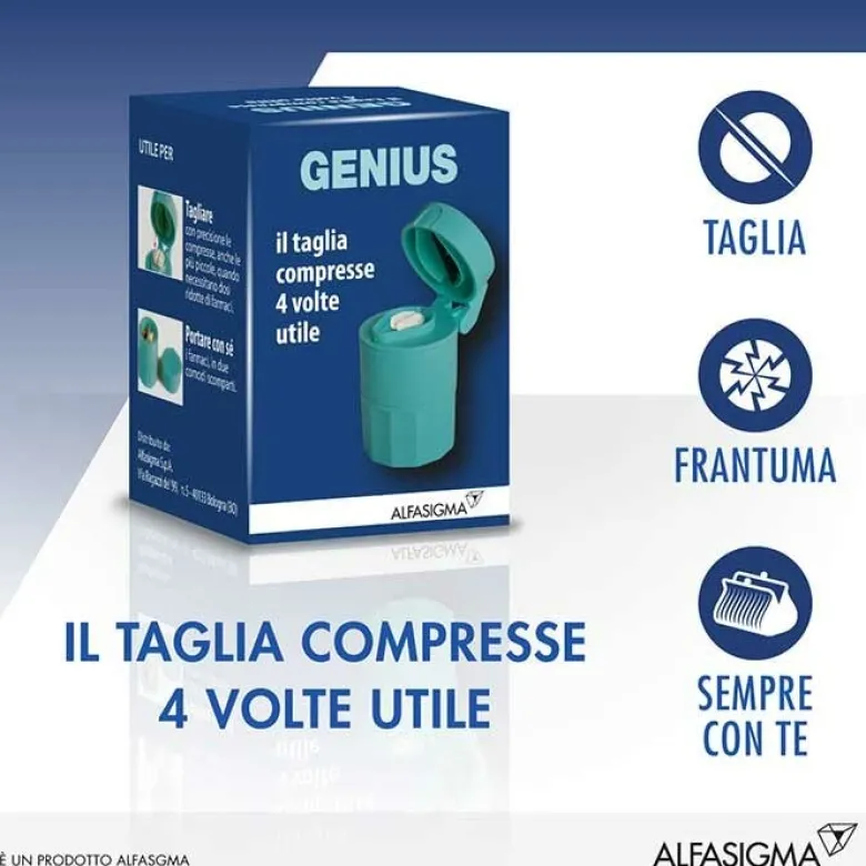 Genius Il Taglia Porta e Frantuma Pillole