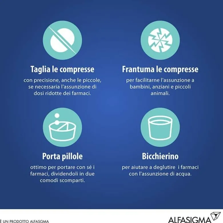 Genius Il Taglia Porta e Frantuma Pillole