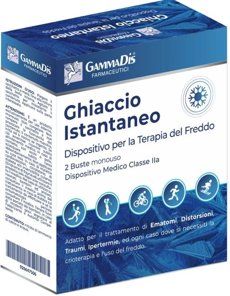 Ghiaccio Istantaneo Tnt Gammadis 2 Pezzi Gammadis