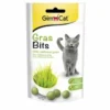 Gimborn Gimcat GrasBits Snack Gustoso e Vitaminico per Gatto 50g