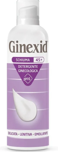 Ginexid 45+ Schiuma Detergente Ginecologica 150 ml