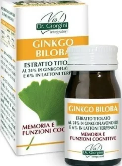 Ginkgo biloba estratto titolato 60 pastiglie