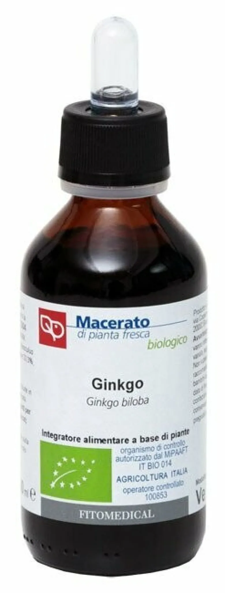 Ginkgo tintura madre bio 100ml
