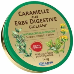 Giuliani Caramelle Digestive Senza Zucchero Nuova Formulazione 60g