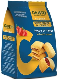 Giusto diabel biscottini frutti rossi 250 g