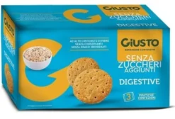 Giusto senza zucchero biscotti digestive 3 pezzi da 75 g
