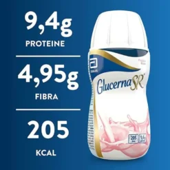 Glucerna SR Alimento per Diabetici Gusto Fragola 220 ml