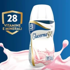 Glucerna SR Alimento per Diabetici Gusto Fragola 220 ml