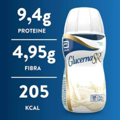 Glucerna SR Alimento per Diabetici Gusto Vaniglia 220 ml