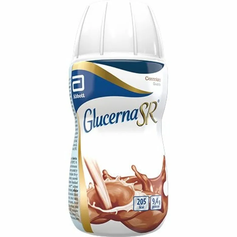 Glucerna SR Alimento per Diabetici Gusto Cioccolato 220 ml