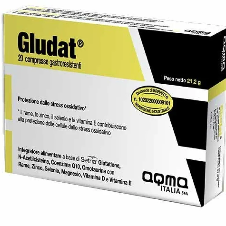 Gludat Azione Antiossidante 20 Compresse Gastroresistenti