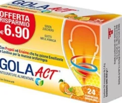Gola act miele arancia 24 compresse solubili 33,6 g