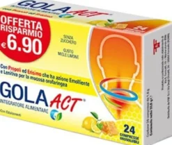 Gola act miele limone 24 compresse solubili 33,6 g