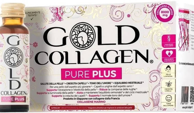 Gold Collagen Pure Plus 10 Flaconi