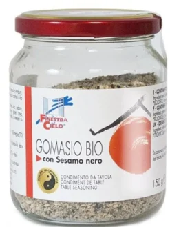 Gomasio con sesamo nero bio 150 g