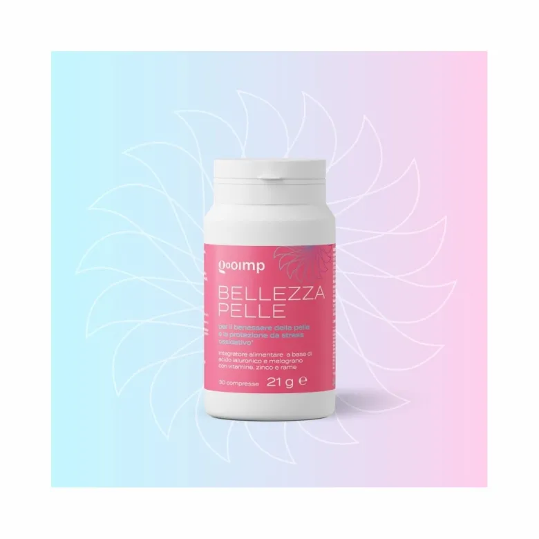 Gooimp Bellezza Pelle Integratore Stress Ossidativo 30 Compresse