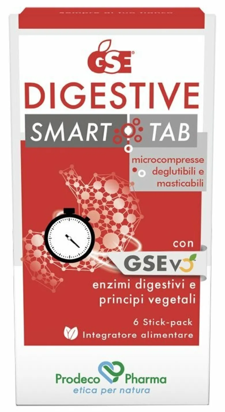 Gse Digestive Smart Tab Funzionalità Digestiva 6 Stick-Pack