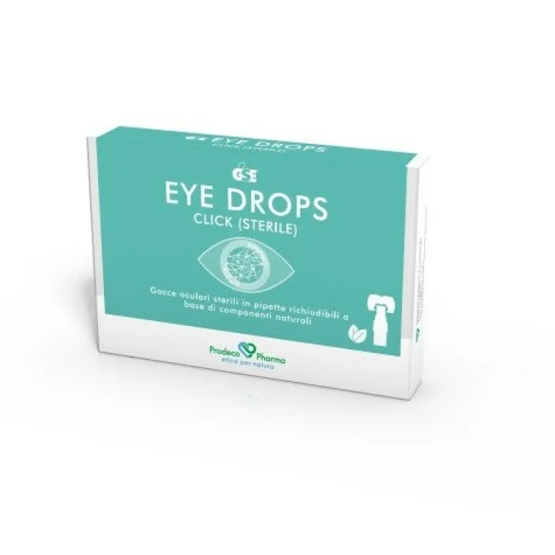 Gse eye drops click gocce oculari 10 pipette 0,5 ml