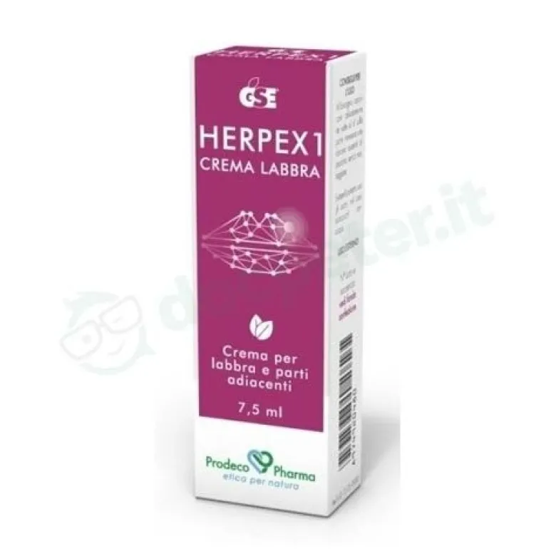 Gse Herpex 1 Crema Dermatologica per Labbra 7,5 ml
