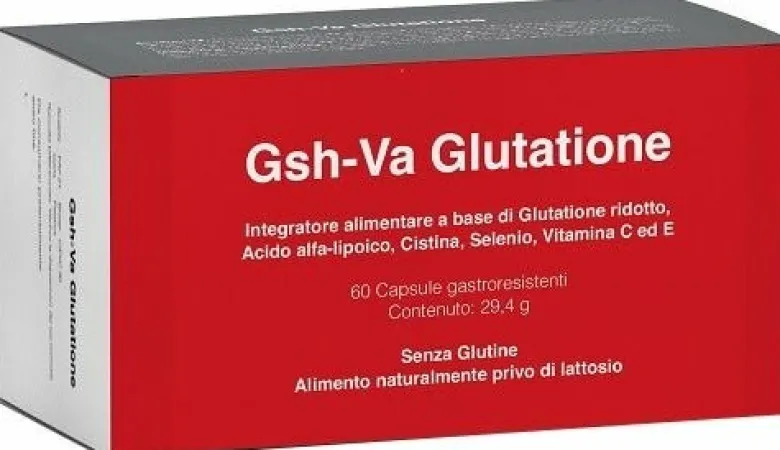 Gsh-va glutatione 60 capsule