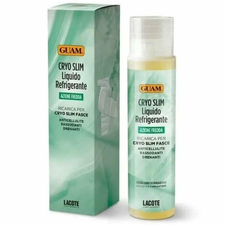 Guam Cryo Slim Liquido Refrigerante Ricarica Fasce Anticellulite 250 ml