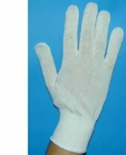 Guanto in cotone bianco misura 7,5