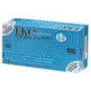 Guanto monouso in nitrile blu superficie microruvida eko zero pw senza polvere misura 10 extra large 100 pezzi