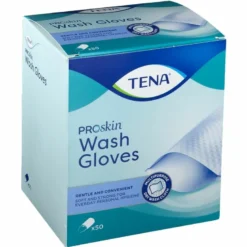Guanto per igiene tena wash 50 pezzi