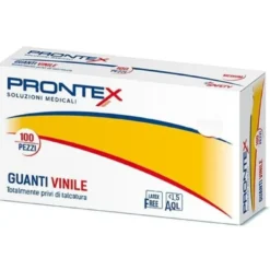 Guanto prontex vinile medio 100 pezzi