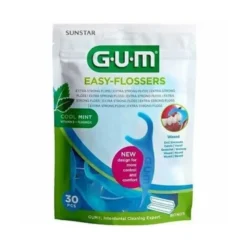 Gum easy flossers forcella 30 pezzi new