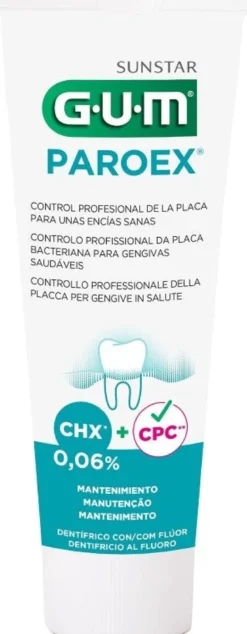Gum Paroex 0,06 Chx Dentifricio al Fluoro 75 ml