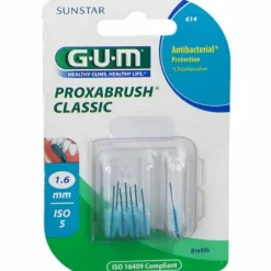 Gum proxabrush classic 614 scovolino interdentale 8 pezzi