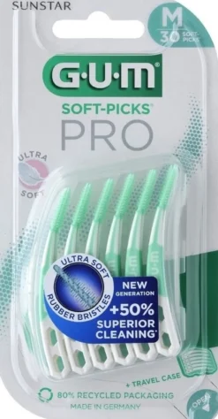 Gum soft pick pro medium 30 pezzi