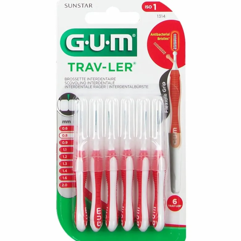Gum trav-ler 0,8mm Scovolino PROMO 4 + 2 pezzi