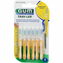Gum Travler 1514 Scovolini 1,3mm 6 Pezzi