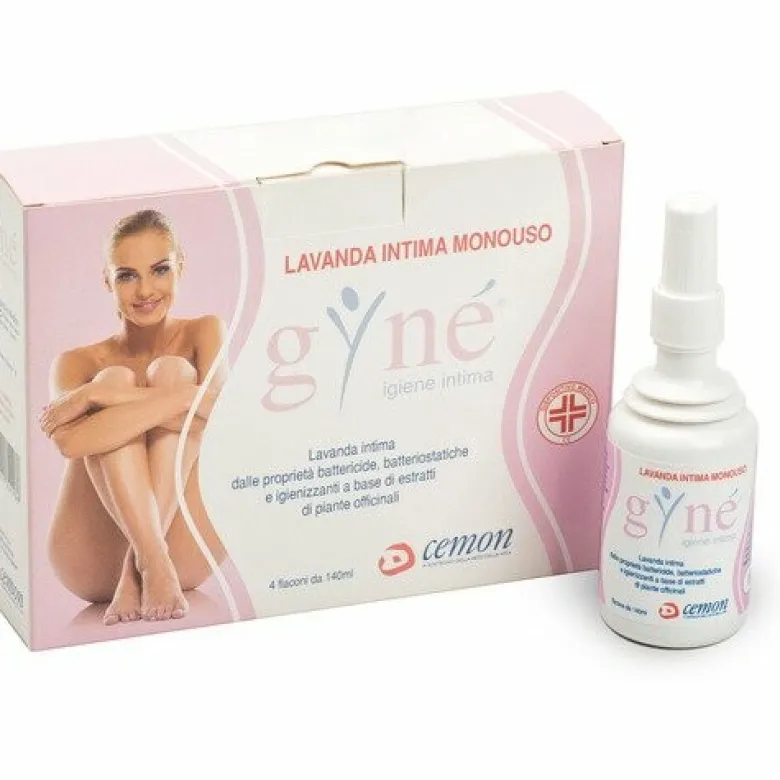 Gyne' lavanda vaginale 4 flaconcini da 140 ml
