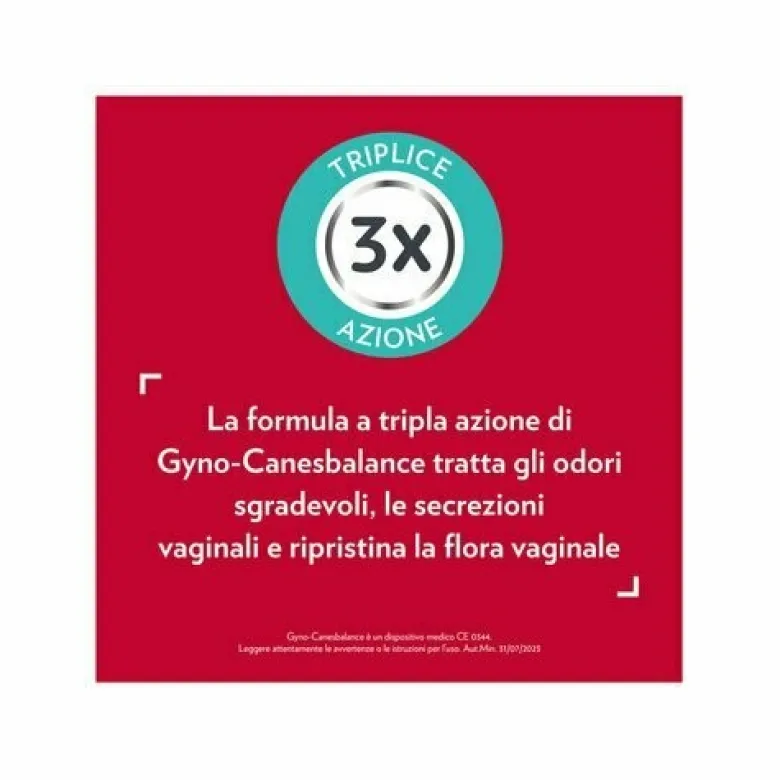 Gyno-canesbalance Gel Vaginosi Batterica 7 Applicatori Monouso