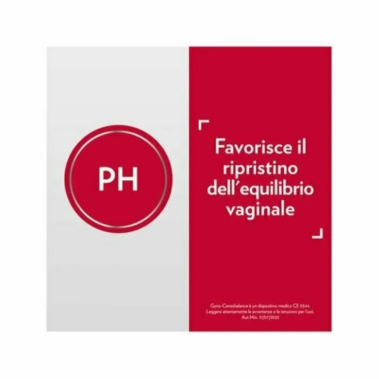 Gyno-canesbalance Gel Vaginosi Batterica 7 Applicatori Monouso