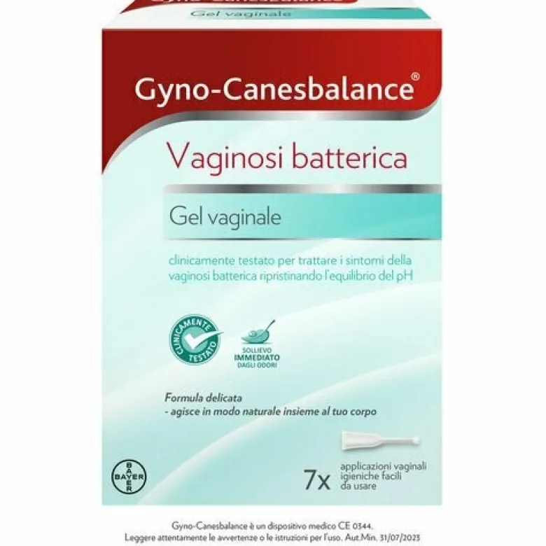 Gyno-canesbalance Gel Vaginosi Batterica 7 Applicatori Monouso