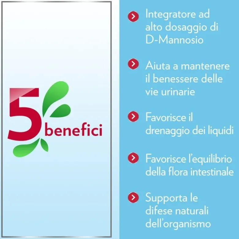 Gyno-canescystil integratore alto dosaggio di d-mannosio per benessere delle vie urinarie 14 bustine